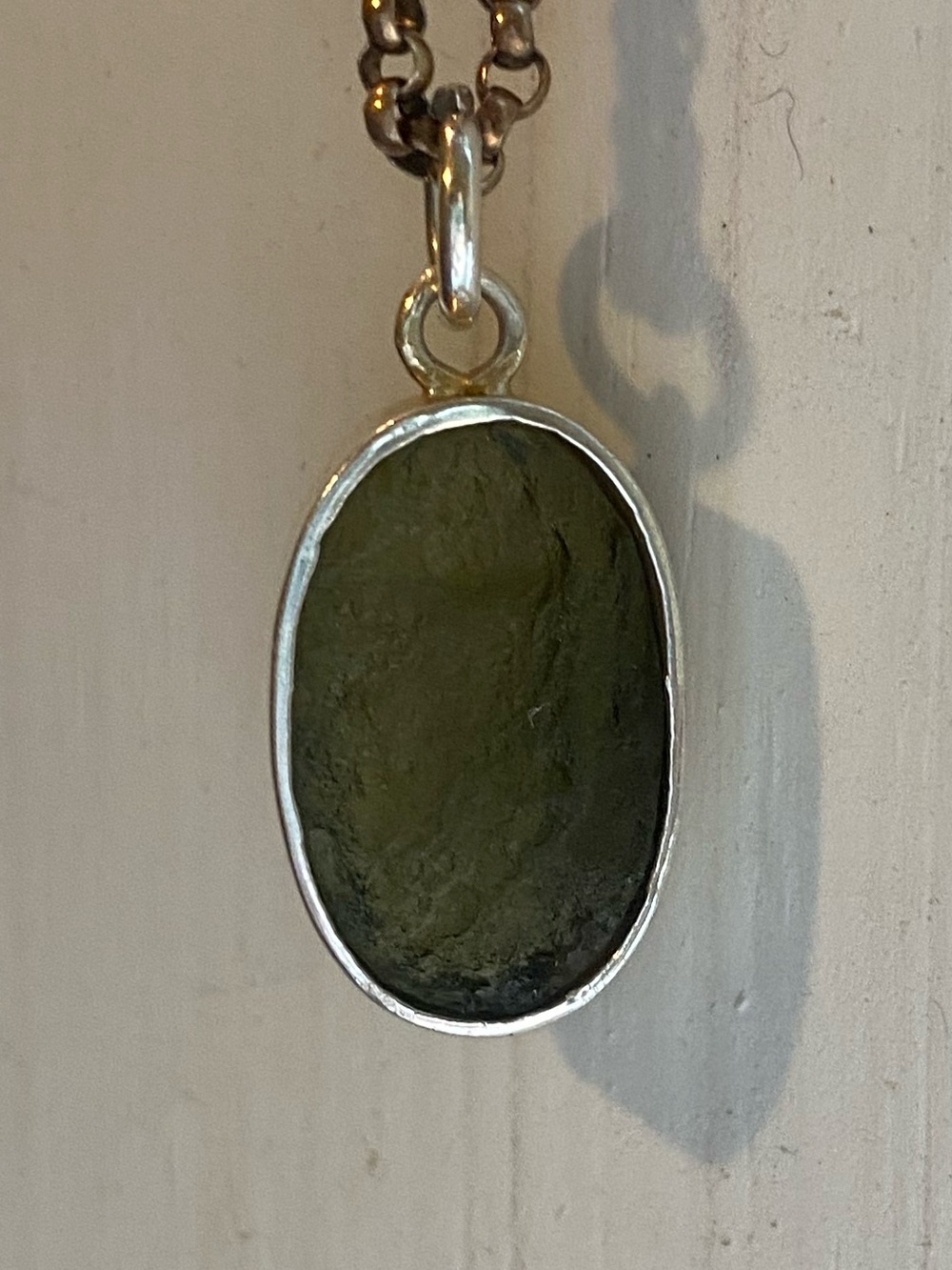 Authentic Moldavite Pendant - Picture 9 of 9
